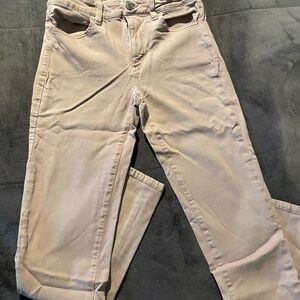 American Eagle Women's Pink Jeggings Size 8